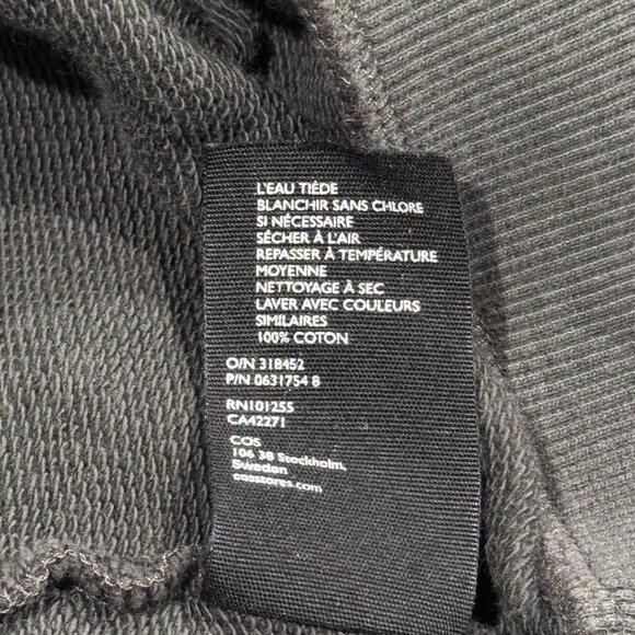 COS Minimalist Crewneck Sweater | Soft Cotton Knit | Modern Essential (Size M) - Picture 10 of 10